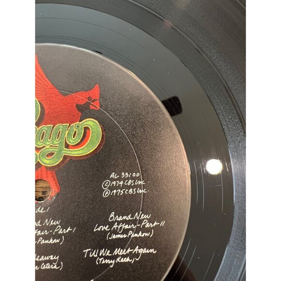 Chicago VIII 1974 Vinyl LP Record By Columbia Vintage Album AL 33100 - Picture 3 of 3